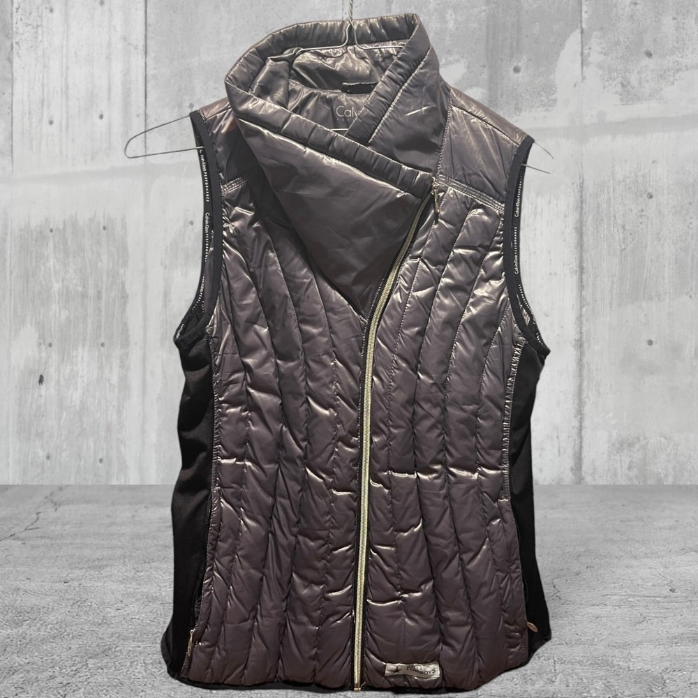 DALLAS COWBOYS / Calvin Klein TAG ON BOTTOM/ Performance Metallic Grey Vest